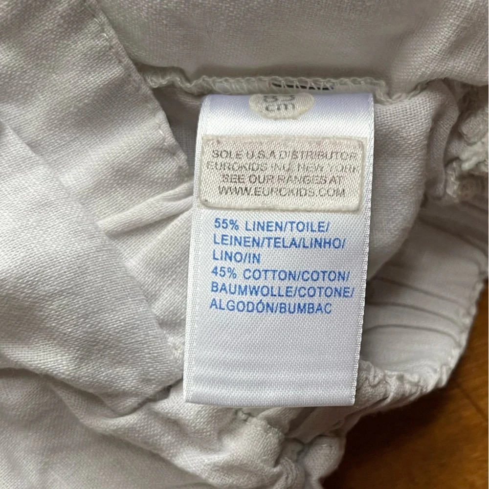 Emile et Rose Baby Linen shirt short and vest sweater  18 mos - Picture 4 of 7